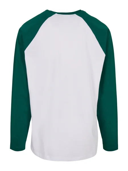 Lung tricou Urban Classics cu mâneci lungi alb