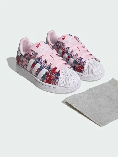 Детские кеды Adidas розовые