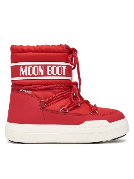Čizme za snijeg Moon Boot Jr Park Boot S crvena
