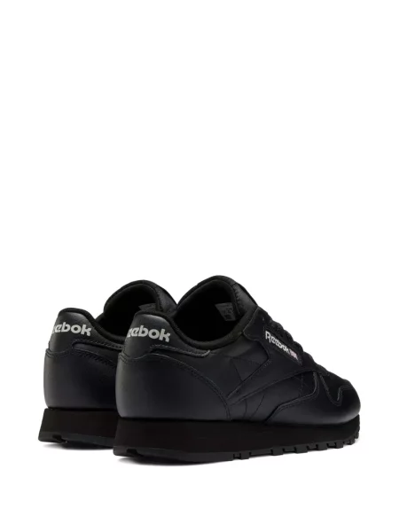 Sneakerși Reebok din piele negru