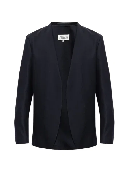 Sacou Maison Margiela de lână albastru