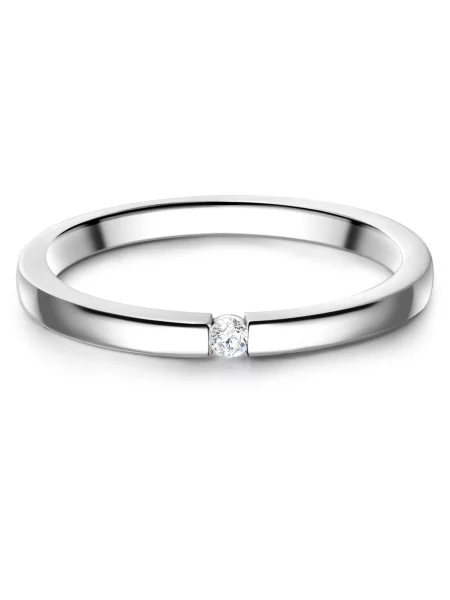 Glanzstücke München Inele / transparent argintiu