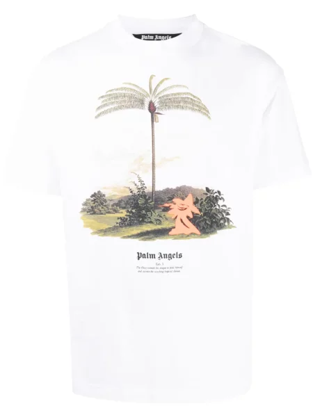 Tričko Palm Angels biela
