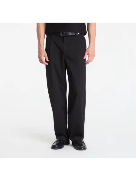 Pantaloni Calvin Klein Jeans Washed Comfort Cotton Half Pants Black 34 negru