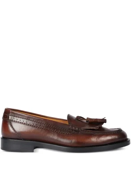 Pantofi loafer Paul Smith din piele maro