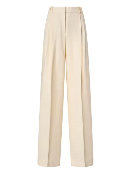 Pantaloni Pinko plisate cu picior lat