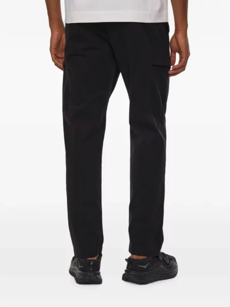 Pantaloni cargo C.p. Company din satin negru