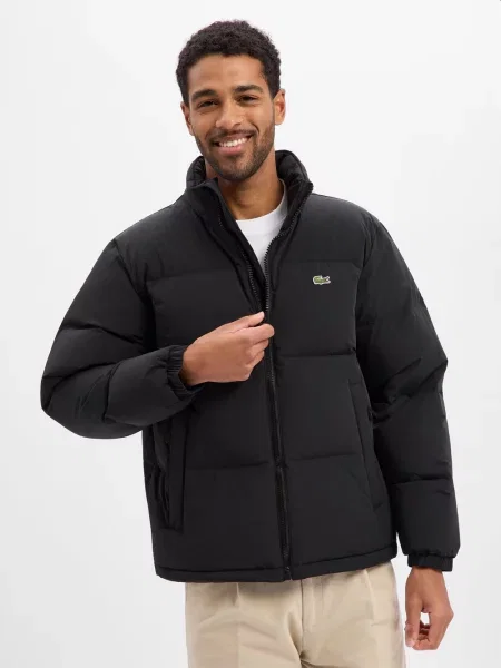 Lacoste kurtka puchowa czarna