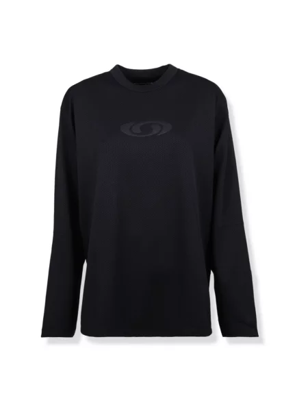 Top sportowy Mm6 Maison Margiela czarny