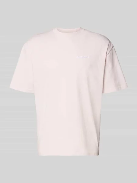 Oversized T-shirt z Wyhaftowane logo Pegador