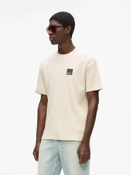 KARL LAGERFELD JEANS Majica kremna