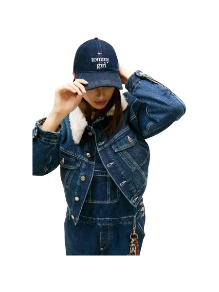 Tommy Jeans Șapcă închis / roșu / alb albastru