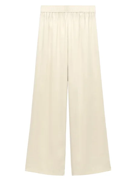 Adolfo Dominguez Pantaloni de pijama natural alb