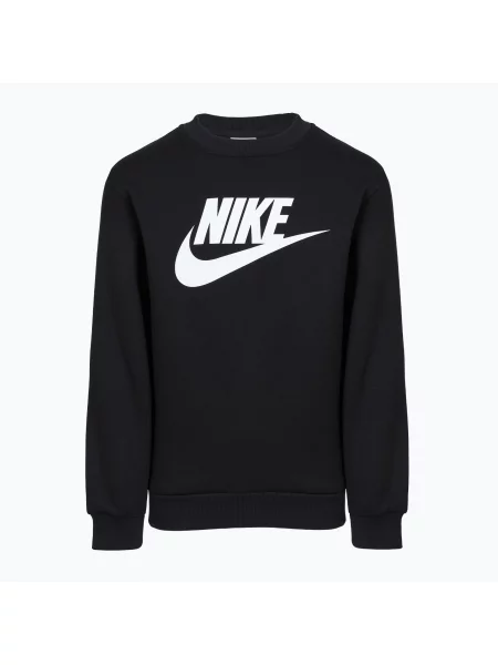 Gyerek pulóver Nike Sportswear Club Fleece Comet Black/White. Méret: fehér