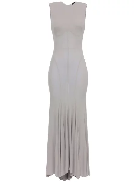 Sukienka midi Elisabetta Franchi z dżerseju dzwony