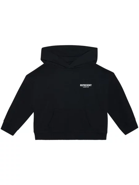 Dětska mikina s kapucí Represent Mini černá