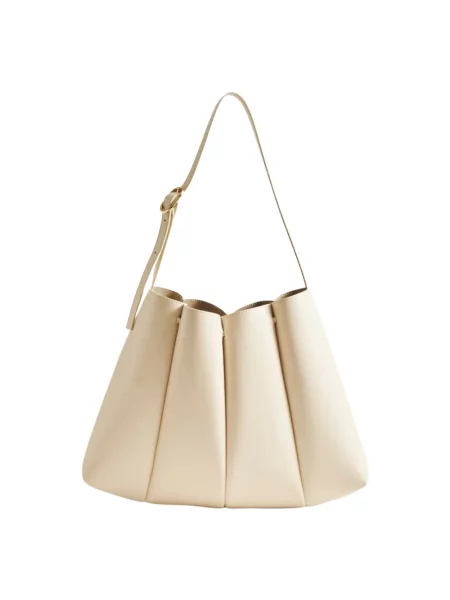 Torebka Themoirè beżowa