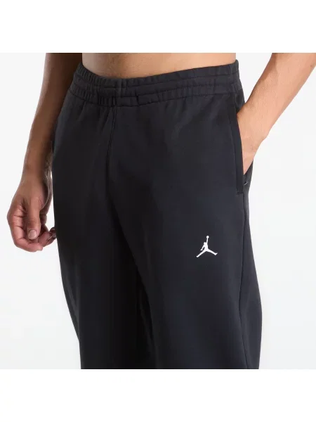 Fleece αθλητικά παντελόνια Jordan μαύρο