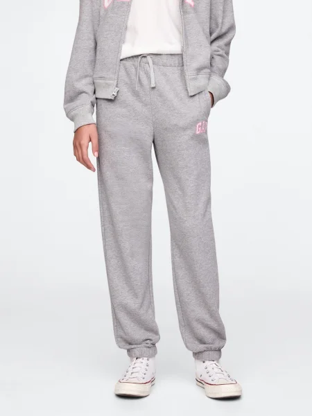 Teplákové nohavice Gap hnedá