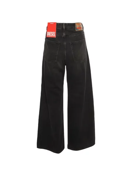 Blugi cu picior larg Diesel negru