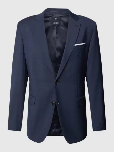 Marynarka na 2 o kroju slim fit z dodatkiem wełny model „Finch” Joop! Collection