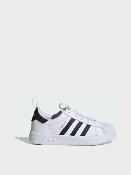 Дитячі Кеди низькі adidas Superstar синтетична шкіра білий