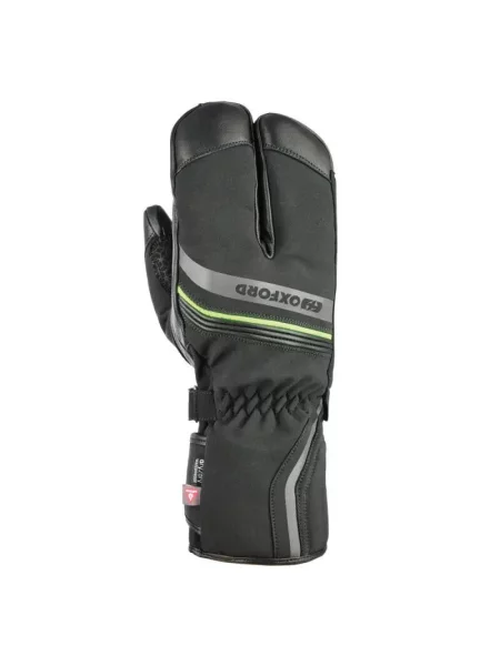 Śródsezonowe rękawice motocyklowe Oxford Polar MS czarne