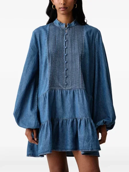 Rochie Bardot albastru