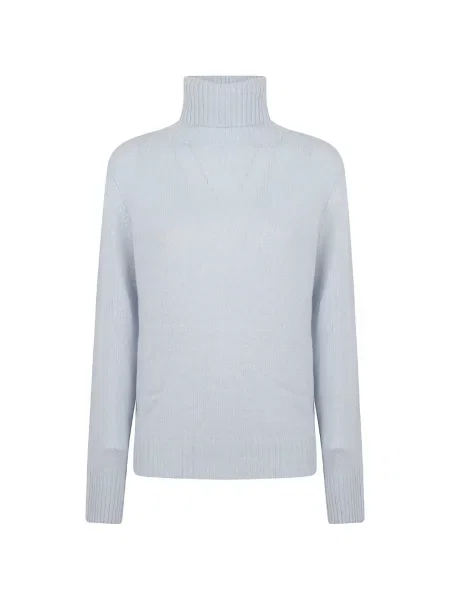 Pulover Allude tricotate albastru