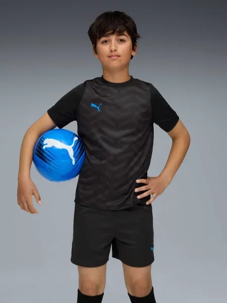 Дитячі Футболки і поло PUMA Individualcup Jersey Jr комбінований верх чорний