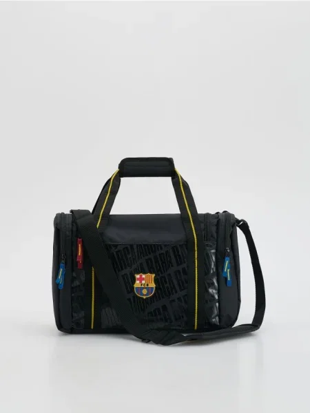 Reserved Športová taška FC Barcelona čierna
