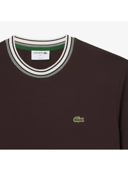 Футболка Lacoste коричневая