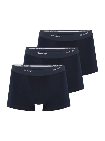 GANT Boxeri bleumarin alb