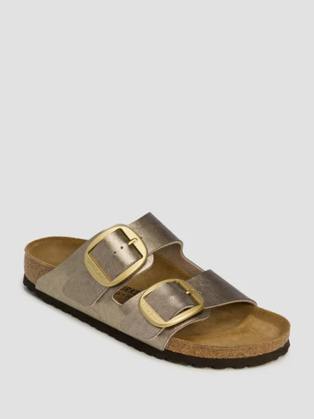 Birkenstock klapki Arizona Big Buckle żółte