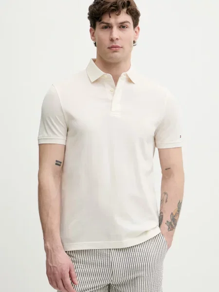 Tommy Hilfiger polo beżowa