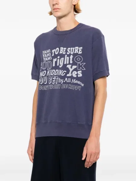 Tricou Whitesville cu decolteu rotund albastru