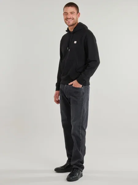 Blugi drepți Calvin Klein Jeans gri