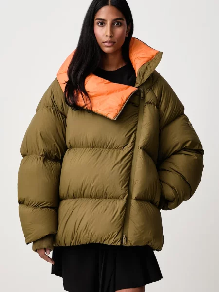 GANNI Future Quilt Puffer geacă cu puf pentru femei