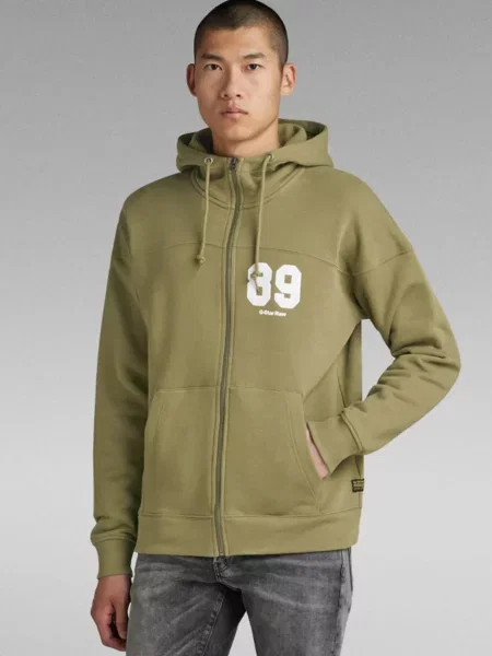 Толстовка G-star Raw зелена