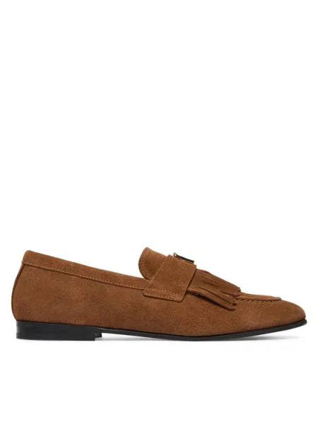 Loafers Furla Heritage PT hnedá