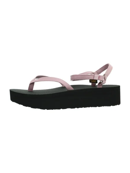 Teva Sandale Flatform Slim roz