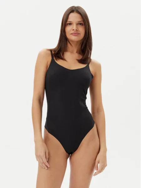 Calvin Klein Underwear body modelujące gładki czarny