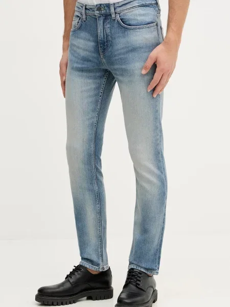 Kavbojke BOSS Orange DELAWARE BO modra