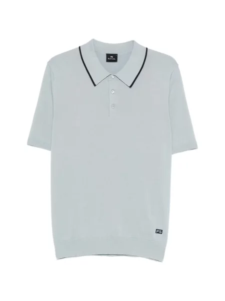 Polo Ps Paul Smith cu autograf albastru