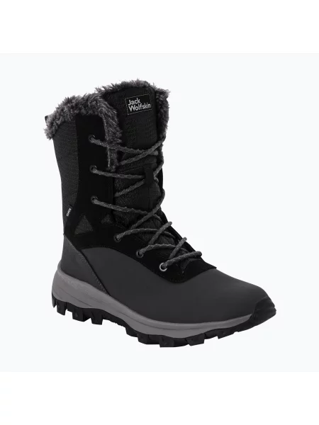 Ghete de iarnă pentru femei Jack Wolfskin Everquest Texapore Snow High phantom/black negru
