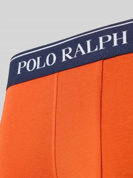Bokserki Ralph Lauren klasyczne pomarańczowe