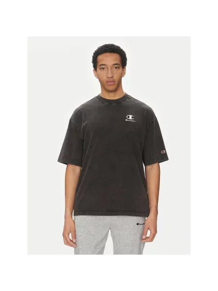 T-Shirt Champion μαύρο