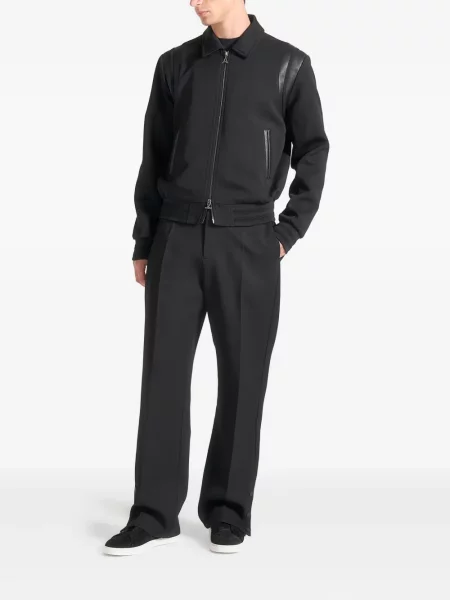 Plisované kalhoty Manière De Voir černé