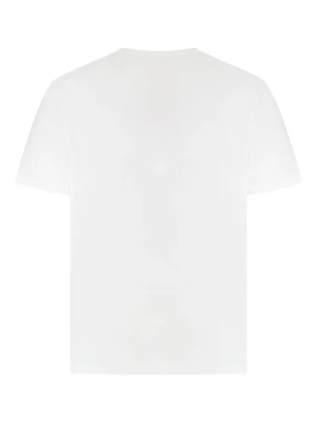 Тениска Calvin Klein с кръгло деколте бяло