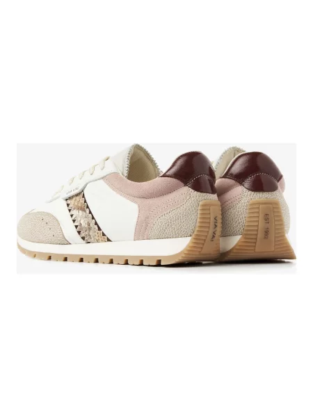 Sneakersy Via Vai skórzane beżowe